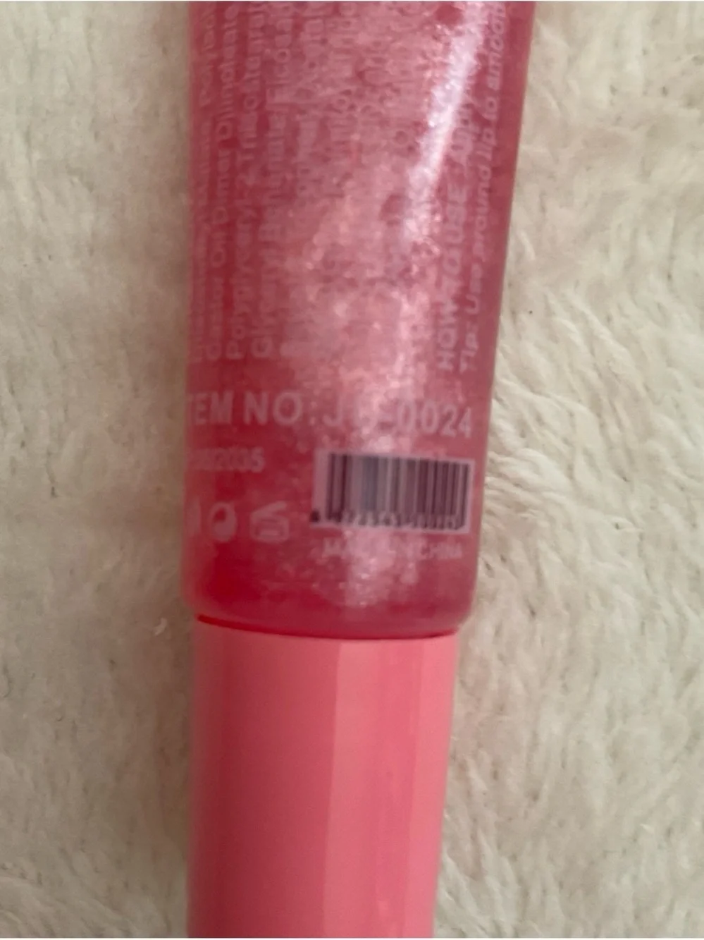 Pink Shimmer Lip Gloss - Cute Hydrating Pink Shine